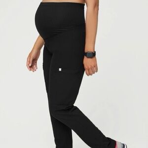 Figs Black Maternity Straight Leg Pants